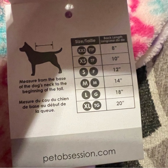 Pet Posse Dog Pajamas Size Medium New NWT - Picture 4 of 5
